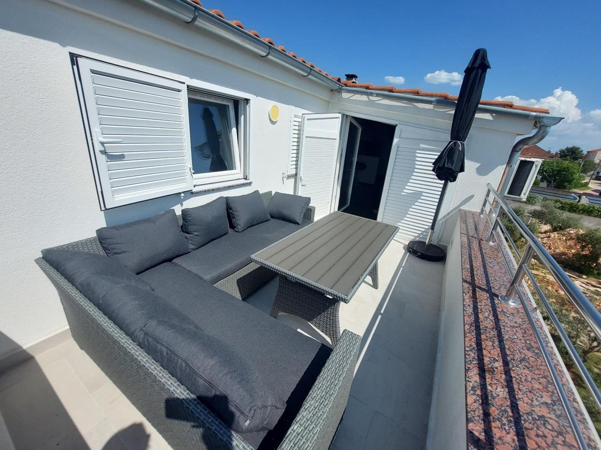 ביוגראד נה מורו Apartman Nella מראה חיצוני תמונה